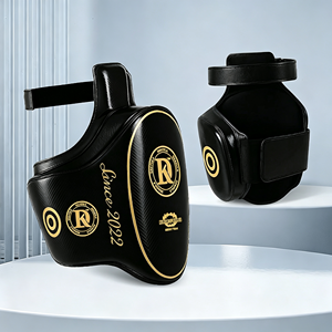 Protège-cuisse de Muay Thai anti-explosion en PU pour entraînement intensif de kickboxing et MMA – Idéal pour les entraîneurs - Product Image 5