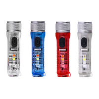 Nouveau produit Mini lampe de poche LED de poche Torches rechargeables à lumière forte Lampe de poche extérieure pour la randonnée