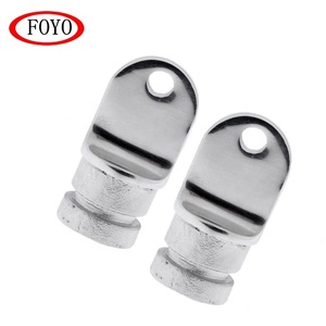 Foyo Vente Flash Quincaillerie <span class=keywords><strong>Marine</strong></span> SS 316 Insert de fixation pour capot de bimini de bateau 7/8 pouces avec œillet pour bateau - Product Image 4