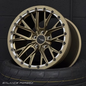 Jantes forgées Beadlock de 15, 17 et 18 pouces, 5x112 5x114.3, pour course de dragster, compatibles Cadillac CT5-V Blackwing - Product Image 2