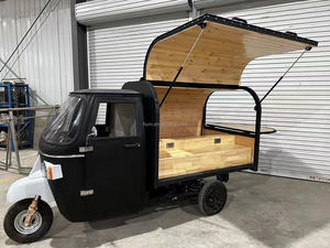 Tricycle mobile pour la vente de nourriture : 4 roues, 3 roues motrices, pour camions de restauration, bar mobile, tricycle électrique pour remorque - Product Image 3