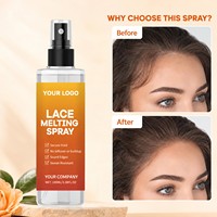 Spray Fixateur Adhésif Fort pour Perruques Lace Front et Extensions