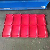 Tuiles de toiture ondulées traditionnelles en acier prélaqué PPGI durable pour usage extérieur, villa, abri de voiture/baldachin, mur – Garantie 1 an