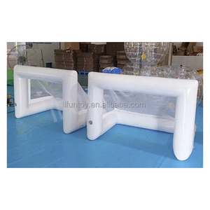 But <span class=keywords><strong>de</strong></span> water-polo <span class=keywords><strong>gonflable</strong></span> en PVC <span class=keywords><strong>de</strong></span> haute qualité / Poteau <span class=keywords><strong>de</strong></span> water-polo 2x0,76m Capacité 100-500kg Utilisation extérieure Couleur personnalisée pour sports aquatiques - Product Image 4