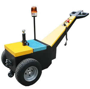 Equipo Industrial General, Mini Tractor de remolque para equipaje eléctrico de 2 toneladas