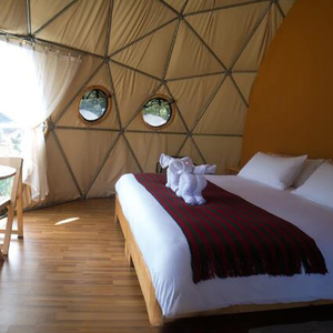 Tienda de cúpula de PVC de lujo de 7m, tubo de acero impermeable de alta calidad, tipo desierto personalizable para actividades al aire libre, uso en Hotel, logotipo personalizado - Product Image 5