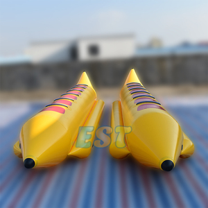 Jeux gonflables de sport aquatique de vente chaude <span class=keywords><strong>bateau</strong></span> banane flottant <span class=keywords><strong>bateau</strong></span> banane gonflable 6 <span class=keywords><strong>places</strong></span> à vendre - Product Image 6