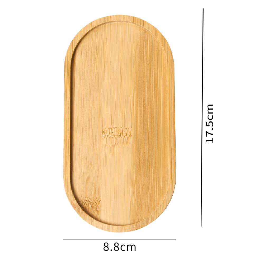 17,5 cm * 8,8 cm * 1 cm [forme ovale]