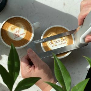 เครื่องพิมพ์อิงค์เจ็ทแบบพกพาอัตโนมัติสำหรับอาหาร หมึกกินได้ ใช้กับเค้ก มาการอง กาแฟลาเต้ ตกแต่งอาหาร - Product Image 2