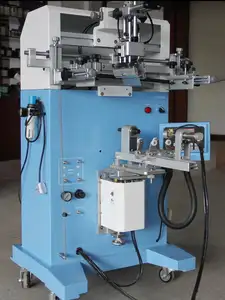 Mesin Sablon Cangkir Sutra Silinder untuk Gelang Silikon Botol Kaca Gelang