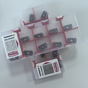 LNMU0303ZER-MJ AH130 Plaquitas de Carburo Cuadradas Originales Tungaloys de 20mm con Recubrimiento PVD CVD para Herramientas de Torneado CNC para Piezas de Acero - Product Image 2