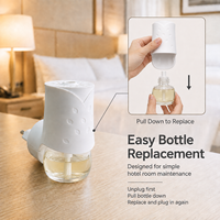 Diffuseur d'aromathérapie mural chauffant pour bouteilles en plastique, utilisable sur table, pour la maison