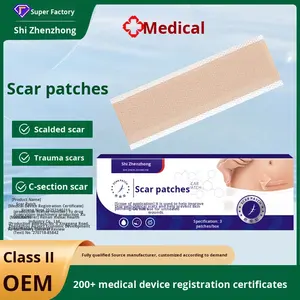 Patch cicatrisant <span class=keywords><strong>en</strong></span> <span class=keywords><strong>silicone</strong></span> à marque privée, désinfectant à infrarouge lointain <span class=keywords><strong>pour</strong></span> les brûlures, post-opératoire, bandages de césarienne - Product Image 5