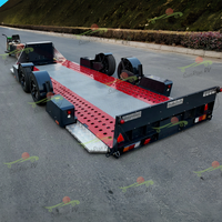 Voitures Hauler Petite Machine Livraison Voiture de Course Transport Remorque Ascenseur Hydraulique Voiture Remorque