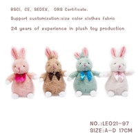 Cpc personalizado suave juguete Peter Rabbit Holding Chicks Oem/ODM muestra gratis lindo conejo juguetes de peluche personalizado