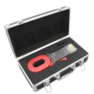Digital Ground Earth Resistance Clamp Meter Leakage Current Testers With Test Leads