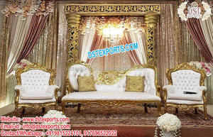Mehndi-escenario con temática árabe para boda musulmana, escenario colorido, estilo árabe, Sangeet, escenario asiático, función nocturna, configuración de escenario - Product Image 5
