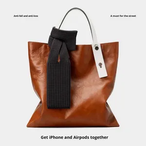 Applicable for <strong>Mobile</strong> <strong>Phone</strong> Crossbody Knitted <strong>Bag</strong> Men's Women's Trendy Portable Single-<strong>Shoulder</strong> Accessory Decoration Matching - Product Image 3