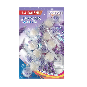 Bola de inodoro desodorante, ambientador de aire para inodoro, limpiador de descarga colgante, bloque de borde, limpiador de inodoro, fragancias, bola colgante - Product Image 6