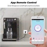 Fonction de minuterie de moniteur d'alimentation App Télécommande Fonctionne avec Alexa Google Home avec Brésil 16A Wifi Prise intelligente Prise intelligente