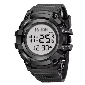 Sistema Qibla Ahzan, brújula, reloj electrónico deportivo para hombres de Oriente Medio, recordatorio multifunción, reloj indicador impermeable - Product Image 1