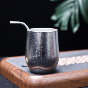 Tazza in Titanio a Doppia Parete da 400ml, Resistente al Calore, Mini Tazza per Tè e Bevande, Tazza da Campeggio per Caffè, <span class=keywords><strong>Accessori</strong></span> da Campeggio - Product Image 6