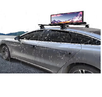 Affichage LED étanche P2.5 pour toit de voiture, écran publicitaire LED pour taxi, promotion mobile en extérieur