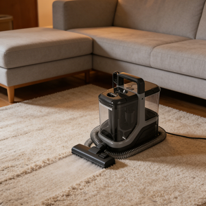 Limpiador <span class=keywords><strong>de</strong></span> <span class=keywords><strong>Alfombras</strong></span> <span class=keywords><strong>y</strong></span> Tapicería Portátil, Eléctrico, sin Bolsa, <span class=keywords><strong>de</strong></span> 600W, con Vapor Profundo, para Uso Doméstico, Húmedo <span class=keywords><strong>y</strong></span> Seco - Product Image 5