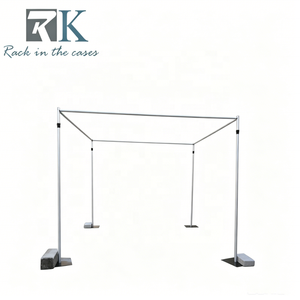 Wedding <b>Backdrop</b> Stand Aluminum Pipe and Drape <b>Frame</b> Event <b>Backdrop</b> Stand Portable Pipe and Drape for Outdoor and Indoor - Product Image 1