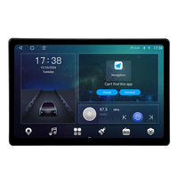 Radio para Auto Android con Pantalla Grande de 14 Pulgadas, Reproductor de CD, Pantalla OLED, Compatible con Marco de 9"/10", Reproductor Multimedia Universal, CarPlay Inalámbrico
