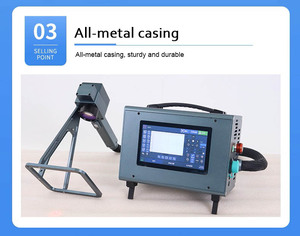 Machine de marquage laser à fibre portative facile à utiliser, mini marqueur portable pour matériaux métalliques et non métalliques, état neuf, portable - Product Image 3