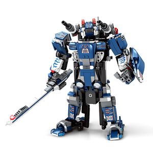 Tyrannosaurus Rex Mecha Bricks mainan elektrik, mainan Model blok bangunan Robot transformasi elektrik <span class=keywords><strong>3</strong></span> in 1 untuk anak-anak - Product Image 3
