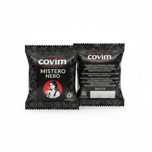 Cialde di Caffè Covim Mistero Nero Miscela 50 Capsule [0,11/capsula] per Macchina da Caffè - Product Image 2