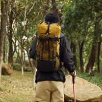 Sac à dos multifonctionnel de haute qualité, imperméable, pour l'aventure en plein air, avec poche en maille tendance, grande capacité 20-36L