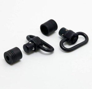 Custom Quick Adapter Cylindrical Buckle Metal Quick Detach Buckle Metal Knurled Quick Release Strap Heavy Duty Push Button - Product Image 5