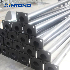 XINTONG Poteaux de réverbère ronds en acier galvanisé 6m 8m 10m 12m Prix du lampadaire <span class=keywords><strong>extérieur</strong></span> - Product Image 2