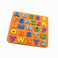 Balok Puzzle Angka & Huruf dari Busa EVA Edukatif, Mainan Bangun-Bangun untuk Pembelajaran Dini Anak