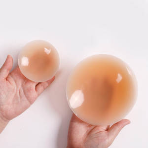 8CM/10CM/13CM自己接着丸胸パスト切断ペタルブラシリコーン乳首カバー - Product Image 1