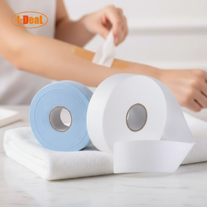 <span class=keywords><strong>Strisce</strong></span> <span class=keywords><strong>Depilatorie</strong></span> in Tessuto Non Tessuto Stampate a Caldo di Alta Qualità, Rotolo Bianco 50-120g per Rimozione Peli Corpo e Viso - Product Image 2