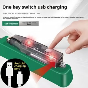 Nouvelles pinces à dénuder électriques pliantes multifonctionnelles pour électricien, avec fonction testeur de tension intégrée et lames dentelées, pour le bricolage - Product Image 2