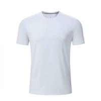 T-shirt de sport en tissu élastique cristallin de qualité supérieure, léger, à séchage rapide, respirant, pour hommes, personnalisable avec impression graphique