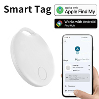 Traceur GPS Mini Air Tag certifié MFi pour iOS et Android, anti-perte, avec étanchéité IP65