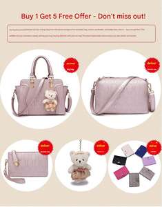 New Women's Crossbody Handbag <b>Set</b> Mother and Daughter <b>Bags</b> Fashionable Four-Piece <b>Set</b> Wholesale - Product Image 6