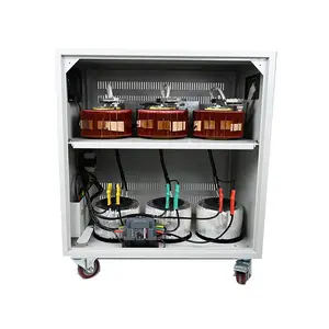 45kva automatic voltage regulator three phase adjustable svc 220v ac panel mount servo voltage stabilizer regulator 15 kva