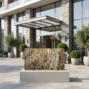 Revêtement mural flexible translucide en pierre naturelle OEM Indian Autumn, finition naturelle, certifié CE/ISO9001, garantie 5 ans et plus, ardoise - Product Image 5