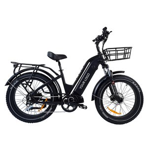 QUEENE 1000 Bicicleta Eléctrica de Carretera con Motor de Cubo Trasero de 48V y Batería de Litio, Neumático Ancho de 26 Pulgadas - Product Image 1