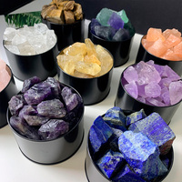 Diffuseur d'huiles essentielles en pierre de cristal naturelle brute pour l'aromathérapie, avec tailles personnalisées et emballage sécurisé, vente en gros