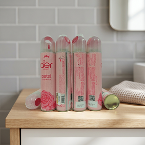 Ambientador GODREJ 300ML X 24 Aerosol en Spray - Aroma Pétalos de Rosa, 50%-80% de Ingrediente Activo para Uso en el Hogar y la Oficina - Product Image 3