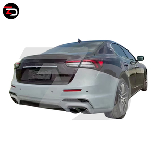 Kit carrosserie de style Trofeo nouvellement arrivé avec pare-chocs, calandre avant, phares et feux arrière pour Maserati <span class=keywords><strong>Ghibli</strong></span> 2013-2019 - Product Image 4