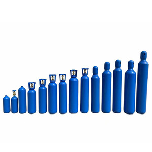 Cilindros de oxígeno de alta presión sin costuras de 20L/15L, cilindros de acero de alta presión, cilindros de oxígeno médico de 40L, se pueden equipar - Product Image 1